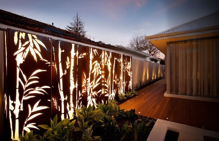 corten steel decorative screens