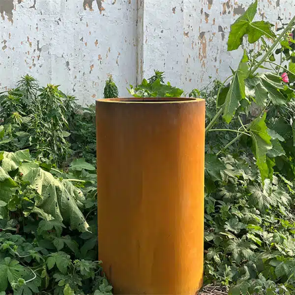 Fioriere in acciaio corten