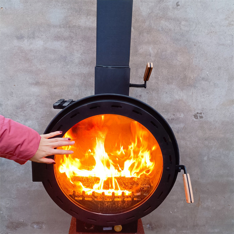 wood burning stove