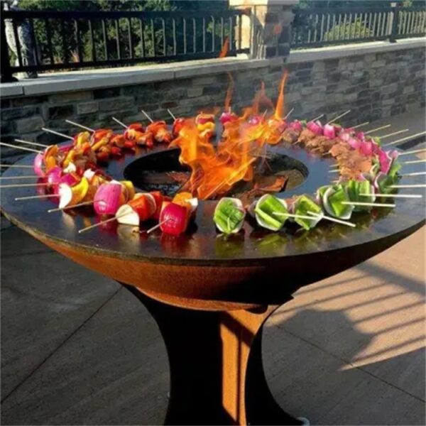 Estufa de leña Parrilla