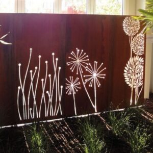 Corten Steel Screen Panels