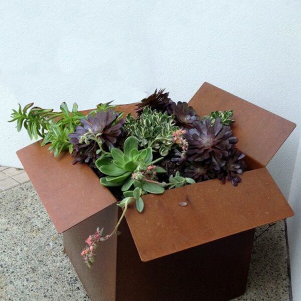 venta de jardineras de acero corten