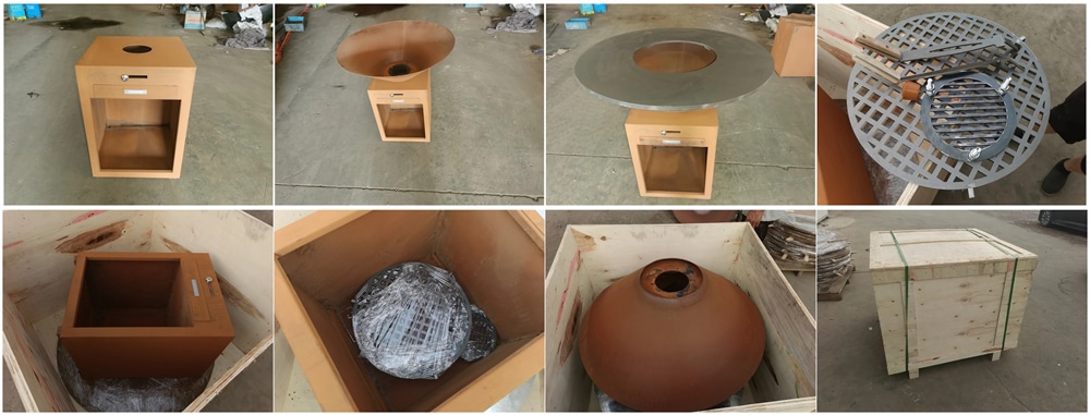 bbq grill packing
