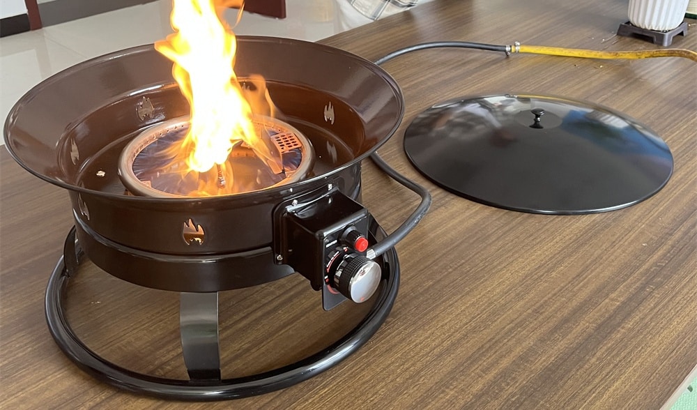 portable gas fire pit for sale