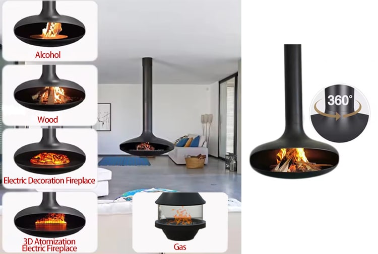 suspended stoves