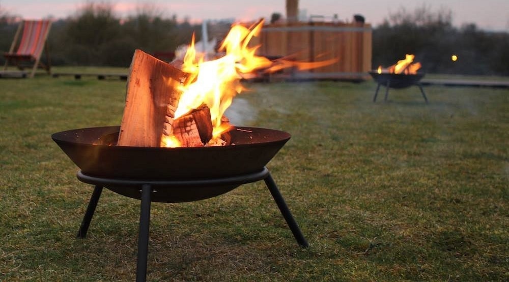 holzbefeuerte Feuerstelle