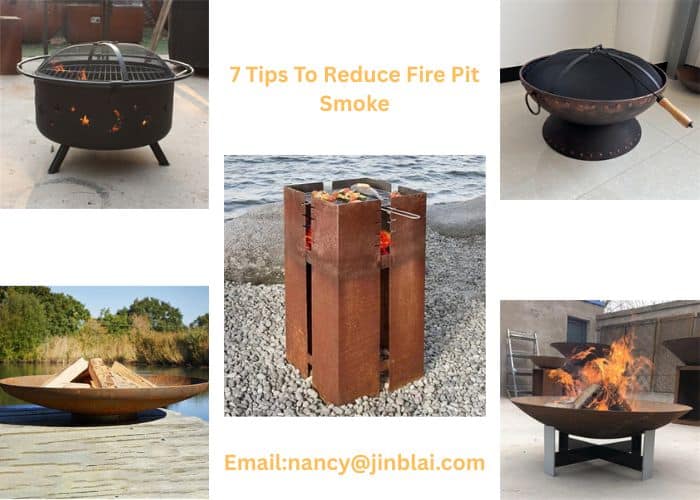 7 Tips To Reduce Fire Pit Smoke