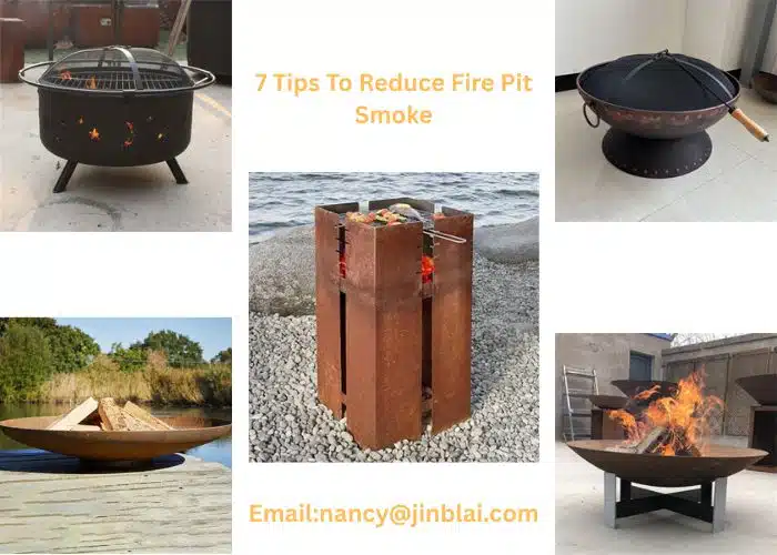 7 Tips To Reduce Fire Pit Smoke