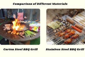 Corten Steel BBQ Grill Vs. Stainless Steel BBQ Grill, How To Choose