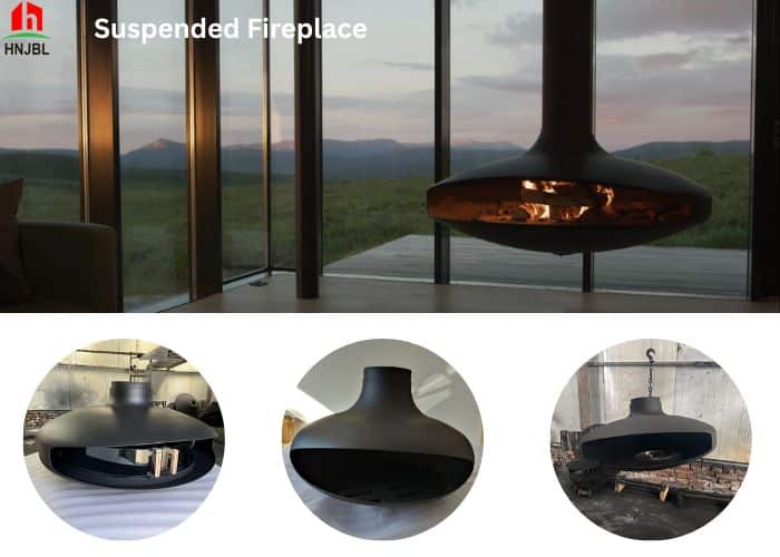 Suspending Fireplace