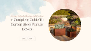 corten planter box for sale