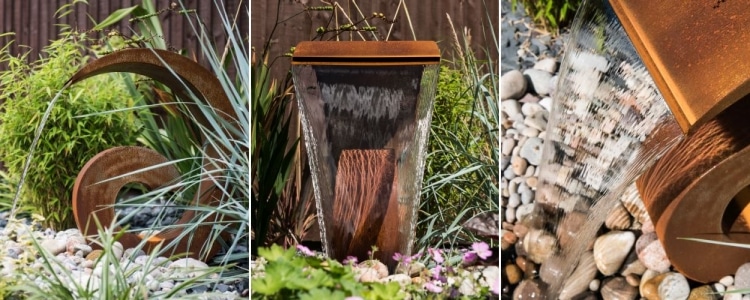 rust water feature